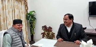 हरक सिंह रावत और उमेश शर्मा ने शाम को मुख्यमंत्री धामी से की मुलाकात