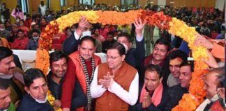 श्रीनगर गढ़वाल में बोले मुख्यमंत्री धामी, 21वीं सदी का तीसरा दशक उत्तराखंड का होगा