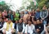पूर्व मंत्री यशपाल आर्य और उनके पुत्र पर हमले के विरोध में कांग्रेसियों का देहरादून में प्रदर्शन congress-Demonstration