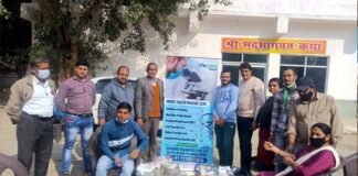 सेक्टर अल्फा-2 में आयोजित फ्री हेल्थ चेकअप कैंप में करीब 200 लोगों ने करवाई निशुल्क स्वास्थ्य जाँच free-health-checkup-camp