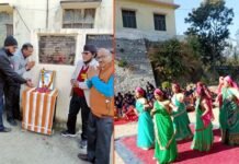 जीआईसी डांगचौरा एवं जीआईसी नवाखाल में धूमधाम से मनाई गई उत्तराखंड के गांधी स्व. इंद्रमणि बडोनी की जयंती gic-dangchaura