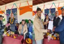 कल्जीखाल : प्रभारी खण्ड शिक्षा अधिकारी इदरीस अहमद को दी भावभीनी विदाई indrish-ahmed