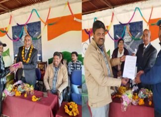 कल्जीखाल : प्रभारी खण्ड शिक्षा अधिकारी इदरीस अहमद को दी भावभीनी विदाई indrish-ahmed