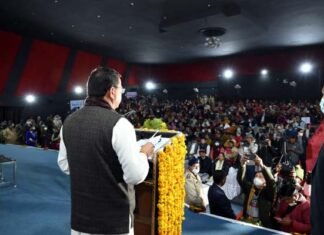 सीएम पुष्कर सिंह धामी ने नई टिहरी में पंचायत प्रतिनिधियों से किया संवाद jan-ashirwad-program