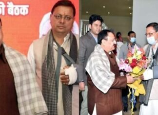 देहरादून पहुंचे जेपी नड्डा ने भाजपा नेताओं और कार्यकर्ताओं को दिया जीत का मंत्र