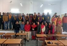 शैक्षिक उन्नयन गोष्ठी में जूहा. शिक्षक संगठन खिर्सू ब्लॉक की नई कार्यकारिणी का गठन