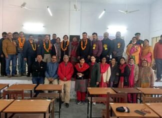 शैक्षिक उन्नयन गोष्ठी में जूहा. शिक्षक संगठन खिर्सू ब्लॉक की नई कार्यकारिणी का गठन