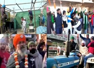 दिल्ली की सीमाओं से उखड़ने लगे हैं तम्बू : एक साल बाद जीत और उत्साह के साथ अपने घरों को लौटने लगे हैं किसान Farmers are returning to home