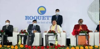 मुख्यमंत्री धामी ने राकेट इंडिया के विस्तार परियोजना का किया शुभारम्भ roquett india