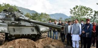 मुख्यमंत्री धामी ने सैन्य धाम स्थल का किया निरीक्षण, निर्माण कार्य में तेजी लाने के दिए निर्देश Chief Minister Dhami inspected the site of Sainik Dham