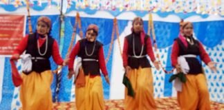 तुलसी दिवस पर सतपुली स्थित मलेठी में सांस्कृतिक कार्यक्रम malethisain-satpuli