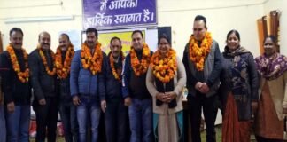 शैक्षिक उन्नयन गोष्ठी में जू.हा.शि.सं. पौड़ी ब्लॉक की नई कार्यकारिणी का गठन