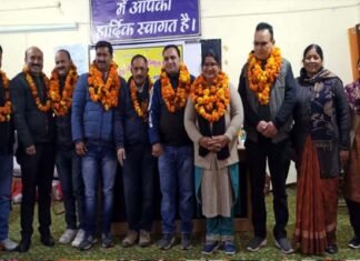 शैक्षिक उन्नयन गोष्ठी में जू.हा.शि.सं. पौड़ी ब्लॉक की नई कार्यकारिणी का गठन