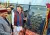 मुख्यमंत्री धामी ने विकासखण्ड कंडीसौड में 1 अरब 41 करोड़ की कुल 21 योजनाओं का किया शिलान्यास