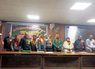 शैक्षिक उन्नयन गोष्ठी में जूहा. शिक्षक संगठन थलीसैंण ब्लॉक की नई कार्यकारिणी का गठन