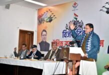 विजय दिवस के अवसर पर मुख्यमंत्री आवास में आयोजित हुआ सैनिक सम्मान कार्यक्रम vijay-diwas-cm-dhami