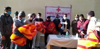 भारतीय रेड क्रॉस सोसाइटी के तत्वाधान में जिला चिकित्सालय पौड़ी में रक्तदान शिविर का आयोजन Indian Red Cross Society Pauri