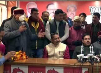उत्तराखंड: भाजपा में शामिल हुए पूर्व कांग्रेस प्रदेश अध्यक्ष किशोर उपाध्याय Kishor Upadhyay joined BJP