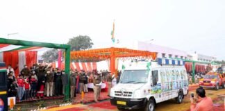 पुलिस लाइन में आयोजित परेड में “नन्हे परिंदे” रहे आकर्षण का केंद्र Little-birds