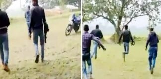 बिहार में मंत्री के पुत्र की दबंगई, क्रिकेट खेल रहे बच्चों की पिटाई कर हवाई फायरिंग की Ministers sons bullying in Bihar