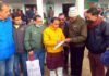 प्रवक्ता एवं हाई स्कूल प्रधानाध्यापक पदों पर पदोन्नति सूची शीघ्र जारी करने की मांग को लेकर रा शि संघ के पूर्व मंडलीय मंत्री ने उच्च शिक्षा मंत्री को सौंपा ज्ञापन Promotion list for the posts of spokesperson