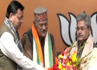 दिवंगत जनरल बिपिन रावत के भाई रिटायर्ड कर्नल विजय रावत ने थामा भाजपा का दामन Vijay Rawat join BJP