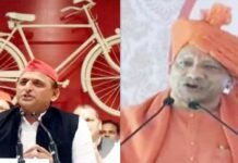 धर्म की सियासत: सपा-भाजपा के बीच भगवान श्रीकृष्ण पर घमासान, अखिलेश के सपने वाले बयान पर सीएम योगी का तंज akhilesh-yogi