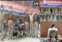 बाइक चोरी करने वाले गैंग के 3 अभियुक्त गिरफ्तार,20 बाइक बरामद,फर्जी नंबर प्लेट लगाकर देहात क्षेत्र में बेचते थे