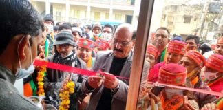 नरेंद्र नगर विधानसभा से भाजपा प्रत्याशी सुबोध उनियाल ने ढालवाला में चुनाव कार्यालय किया शुभारंभ
