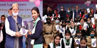 उत्तराखंड: सीएम धामी ने निशुल्क मोबाइल टैबलेट योजना की शुरु, राज्य के 2.65 लाख छात्रों को मिली सौगात free-tablet-scheme-uttarakhand