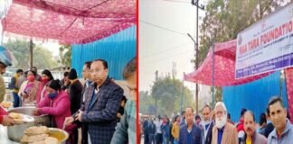 मां तारा फाउंडेशन द्वारा नये साल पर कोविड प्रोटोकॉल के तहत किया गया भंडारे का आयोजन maa-tara-foundation