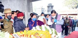 उत्तराखंड: शहीद हवलदार प्रदीप थापा की अंतिम यात्रा में उमड़ा जनसैलाब, मुख्यमंत्री धामी ने दी श्रद्धांजलि shahid-pradeep-thapa