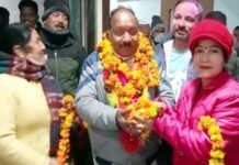 पौड़ी विधानसभा सीट पर राजकुमार पोरी को भाजपा प्रत्याशी घोषित करने पर कार्यकर्ताओं ने जताई ख़ुशी rajkumar-pori-pauri