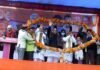 केन्द्रीय रक्षा मंत्री राजनाथ सिंह और सीएम धामी ने संयुक्त रूप से किया उत्तरकाशी में 111 करोड़ 14 लाख की धनराशि की विभिन्न योजनाओं का लोकार्पण एवं शिलान्यास राजनाथ सिंह