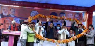 केन्द्रीय रक्षा मंत्री राजनाथ सिंह और सीएम धामी ने संयुक्त रूप से किया उत्तरकाशी में 111 करोड़ 14 लाख की धनराशि की विभिन्न योजनाओं का लोकार्पण एवं शिलान्यास राजनाथ सिंह