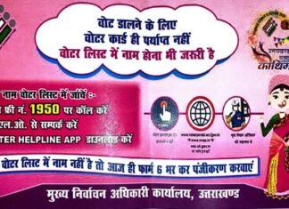 विधानसभा चुनाव 2022 की नई मतदाता सूची जारी : इस बार 2 लाख 97 हजार नए मतदाता जुड़े, देखें कुल वोटर हैं उत्तराखंड में