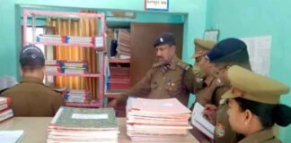 क्षेत्राधिकारी सदर पौड़ी द्वारा किया गया थाना थलीसैण का वार्षिक निरीक्षण क्षेत्राधिकारी सदर पौड़ी