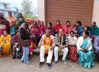 भाजपा प्रत्याशी राजकुमार पोरी ने कल्जीखाल विकासखंड के डेढ़ दर्जन गाँवों में भ्रमण कर मांगे वोट