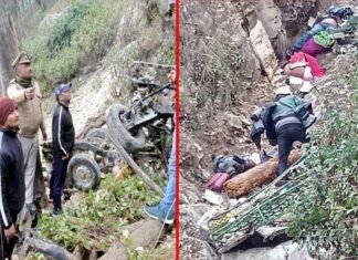 उत्तराखंड में दर्दनाक हादसा: बरात से लौट रहा वाहन खाई में गिरा,13 लोगों की मौत, रेस्क्यू जारी, पीएम मोदी ने किया मुआवजे का एलान Uttarakhand Champawat accident
