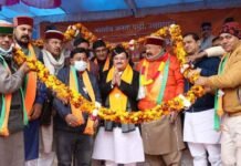 मोदी के हाथों में देश तो महाराज के हाथों उत्तराखंड सुरक्षित: नड्डा जेपी नड्डा