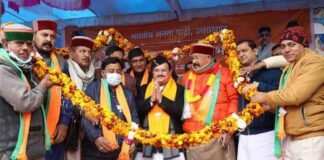 मोदी के हाथों में देश तो महाराज के हाथों उत्तराखंड सुरक्षित: नड्डा जेपी नड्डा