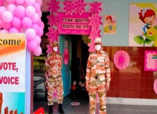 गौतमबुद्ध नगर की तीन विधानसभाओं में 566 मतदान केंद्रों पर कल डाले जाएंगे वोट,पहली बार महिलाओं के लिए अलग से पिंक बूथ pink-booth