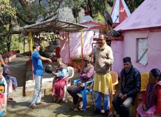 प्राचीन सिद्धपीठ थानेश्वर महादेव मंदिर में महाशिवरात्रि पर्व को लेकर तैयारियां thaneshwar-mandir-mahashivr