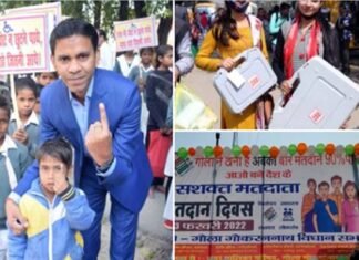 विधानसभा चुनाव: यूपी के 9 जिलों में 9 बजे तक हुआ 9 प्रतिशत मतदान up-assembly-voting