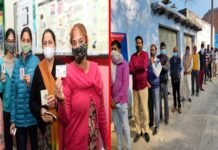 यूपी की 59 सीटों तथा पंजाब की सभी 117 विधानसभा सीटों पर चुनाव संपन्न,पांच बजे तक के आंकड़े जारी, देखें कहाँ हुआ कितना मतदान up voting percentage today