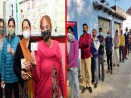 यूपी की 59 सीटों तथा पंजाब की सभी 117 विधानसभा सीटों पर चुनाव संपन्न,पांच बजे तक के आंकड़े जारी, देखें कहाँ हुआ कितना मतदान up voting percentage today