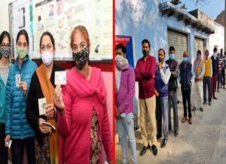 यूपी की 59 सीटों तथा पंजाब की सभी 117 विधानसभा सीटों पर चुनाव संपन्न,पांच बजे तक के आंकड़े जारी, देखें कहाँ हुआ कितना मतदान up voting percentage today