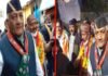 जनरल वीके सिंह ने भाजपा प्रत्याशी पोरी के समर्थन में पौड़ी में जनसंपर्क कर मांगे वोट