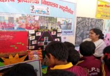 बच्चों के बाल मेले के साथ हुआ शैक्षिक सत्र समापन तथा नए सत्र का स्वागत