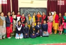 बीआरसी खिर्सू द्वारा जीजीआईसी श्रीनगर में की विभिन्न प्रतियोगिताओं का आयोजन